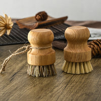 ANBBAS Wood Dish Brush,Palm Scrubber for Kitchen Dishwashing(3 Count)