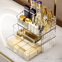 ANBBAS 3-Layer Makeup Storage Organizer for Vanity Dresser Bathroom Countertop