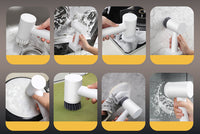 ANBBAS Electric Scrubber Cleaning Brush for Cleaning Kitchen, Window, Bathtub and Car