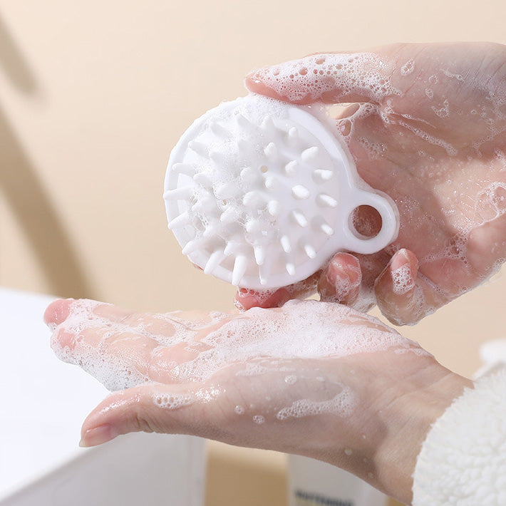 ANBBAS Soft Silicone Large-toothed Brush for Massage Scalp Dandruff Removal
