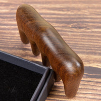 ANBBAS Sandalwood Large-toothed Brush for Hair Head Massager Scalp Stress Relax