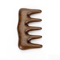 ANBBAS Sandalwood Large-toothed Brush for Hair Head Massager Scalp Stress Relax