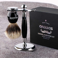 Quality Chrome Shaving Stand for Shaving Brush and Razor