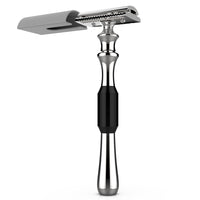 Double Edge Safety Razor,Long Handle for Close Manual Shaving