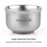 Shaving Soap 3.5OZ and 3 Layers Lathering Bwol