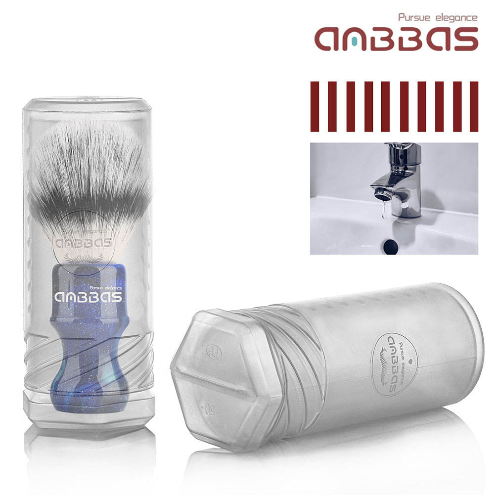 Synthetic Badger Shaving Brush with Travel Carring Case
