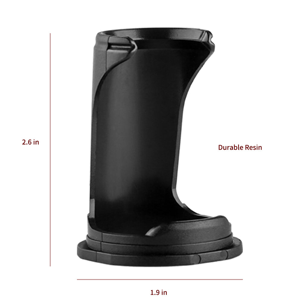 Black Simple Contracted Resin Shaving Brush Holder