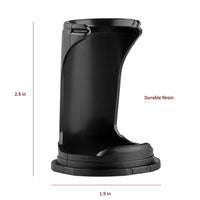 Black Simple Contracted Resin Shaving Brush Holder