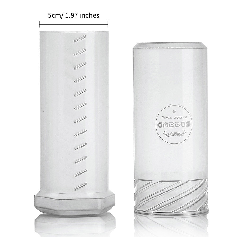 Portable Adjustable Shaving Brush Tube Travel Case(1pc)