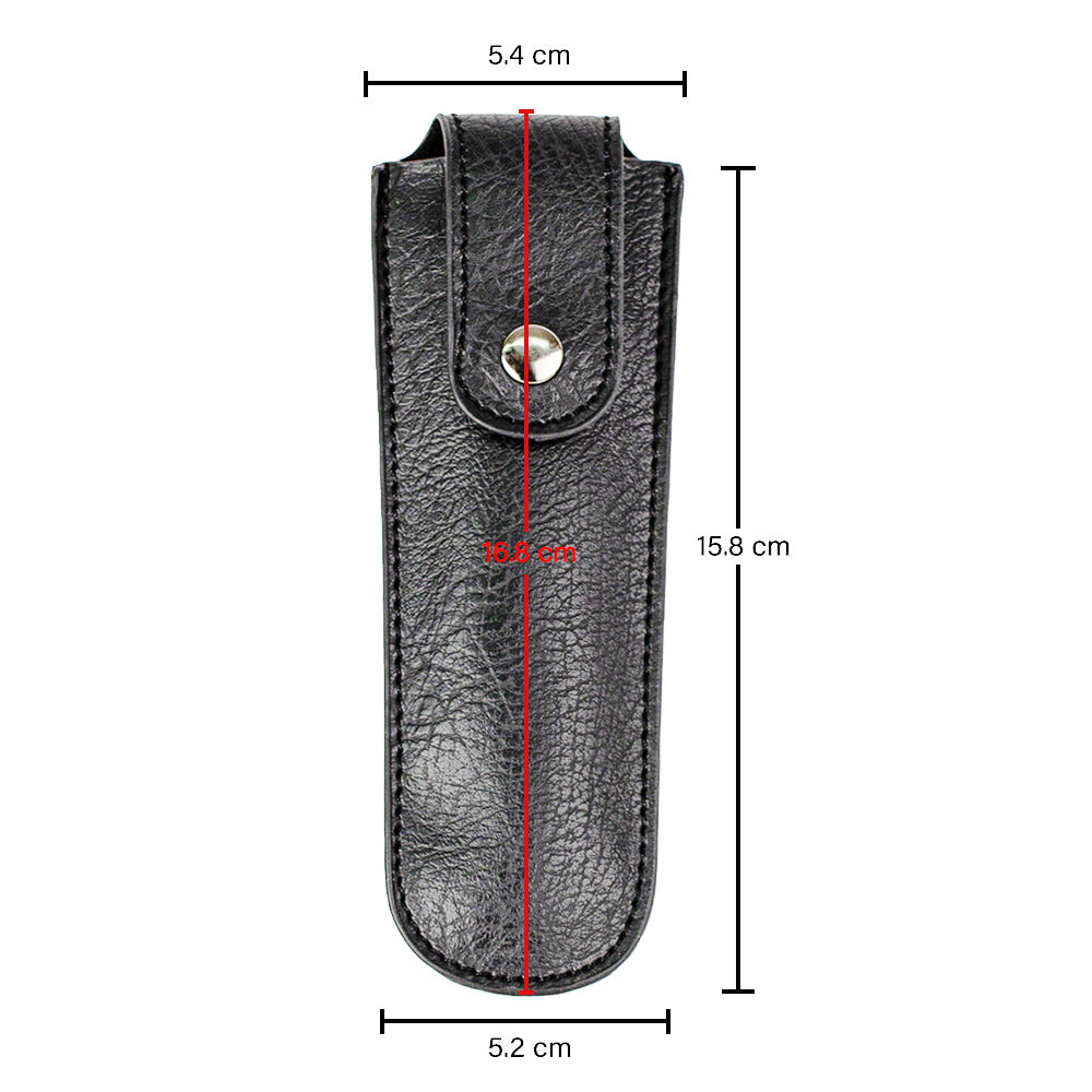 Shaving Razor Case Holder Sheath Artificial Leather Pouch