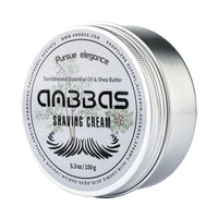 5.3OZ Sandalwood Shea Nut Essential Oil Shaving Cream Body Cream for Men Women