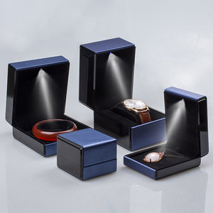ANBBAS Custom Luxury Jewelry Box - Personalized Multipurpose Organizer for Rings, Necklaces, Bracelets & Earrings