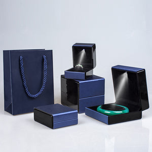 ANBBAS Custom Luxury Jewelry Box - Personalized Multipurpose Organizer for Rings, Necklaces, Bracelets & Earrings