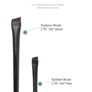 ANBBAS Eyebrow Brush Extra Thin Eyeliber Brush For Outlining Eyebrows, Eyelid for Liner