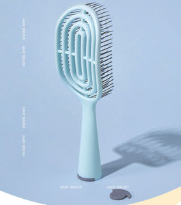 ANBBAS Curved Vented Hair Brush Faster Blow Drying Detangling Brush for Hair Style