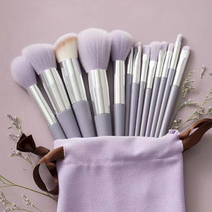ANBBAS Travel Makeup Brush Set Foundation Powder Concealers Eye Shadows Makeup Set