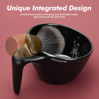 Anbbas 3in1 Shaving Brush Set with POP Mug | World’s First Professional Lathering Mug(9 Kits)
