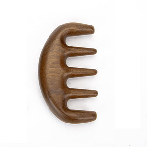 ANBBAS Sandalwood Large-toothed Brush for Hair Head Massager Scalp Stress Relax