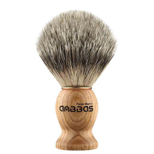 Fine Badger Hair Shaving Brush Manchurian Ash Wood Handle