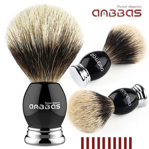 4in1 Set,Silvertip Badger Shaving Brush and Soap,Stand,Shaving Mug for Men