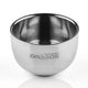 2 Layers Stainless Steel Shaving Soap Bowl Mug Cup for Cream & Soap