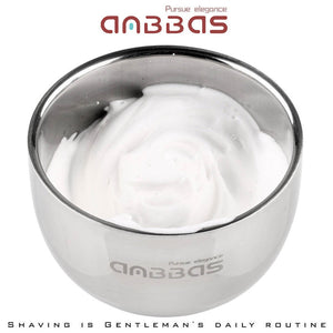 3IN1 Synthetic Shaving Brush Set,Shaving Stand + Bowl Perfect for Men Gift Idea