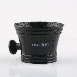 Plastic Shaving Bowl Mug with Handle Barber Cleaning for Razor