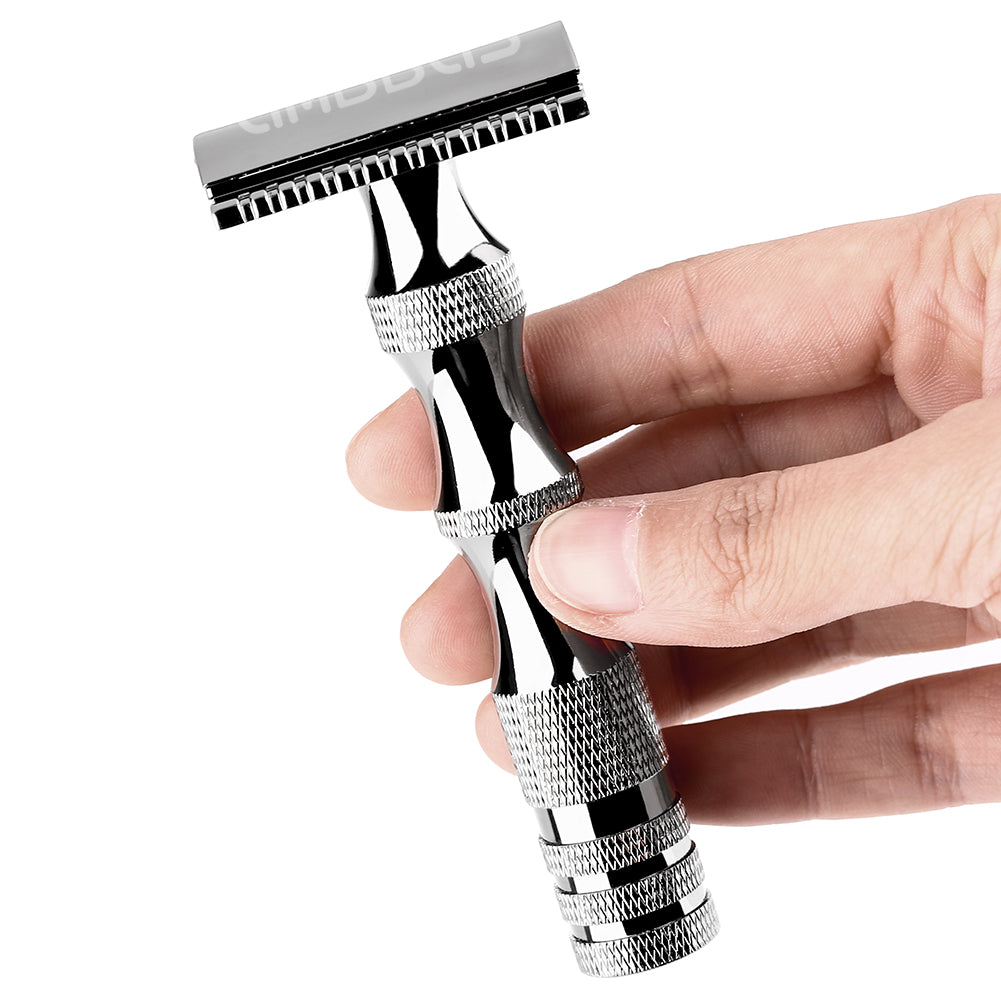 Multi Tool Safety Razor Alloy Double Edge Safety Razor with 10 Replacement Blades – Anbbas