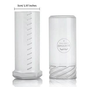 Synthetic Badger Shaving Brush with Traveling Case Tube