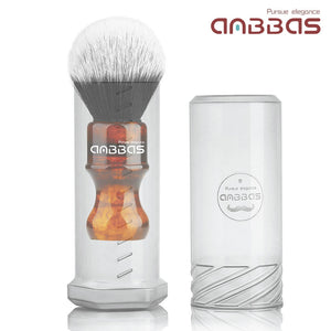 Synthetic Badger Shaving Brush with Traveling Case Tube
