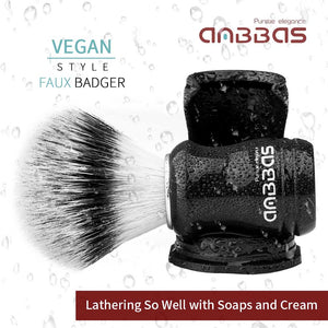 Black Simple Contracted Resin Shaving Brush Holder