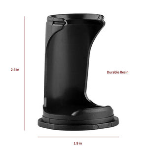 Black Simple Contracted Resin Shaving Brush Holder