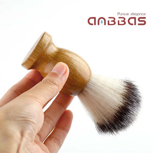 3IN1 Synthetic Shaving Brush Set,Shaving Stand + Bowl Perfect for Men Gift Idea