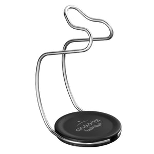 Opening Design Minimalist Streamline Shaving Stand for Brush & Bowl