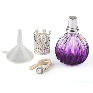 100ml K9 Crystal Fragrance Lamp Scented Oil Burners with Wick