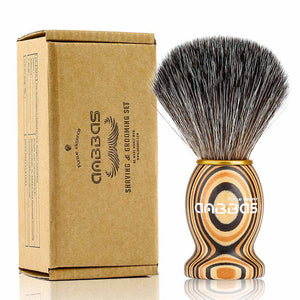 Shaving Brush with Wood Handle,Lathering Well with Soap Cream