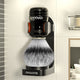 Anbbas Synthetic Shaving Brush with Black Hanging Design Stand for Wet Shave Kit